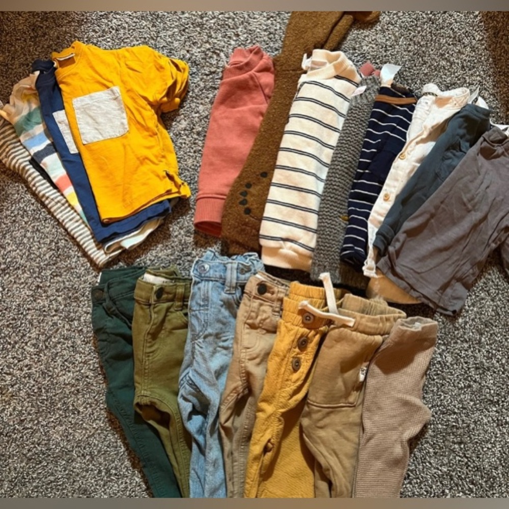 Baby clothes zara and h&m 3-6mnth and 6-9mnth mix